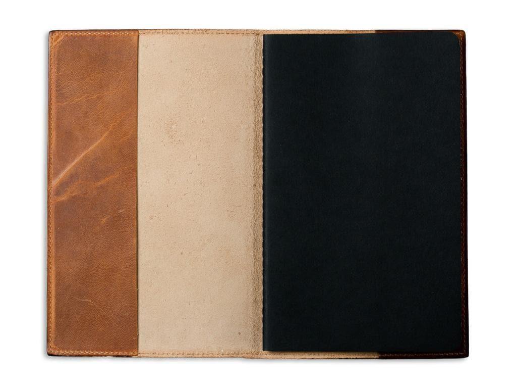Horween Leather Moleskine Cahier Notebook Cover - Natural