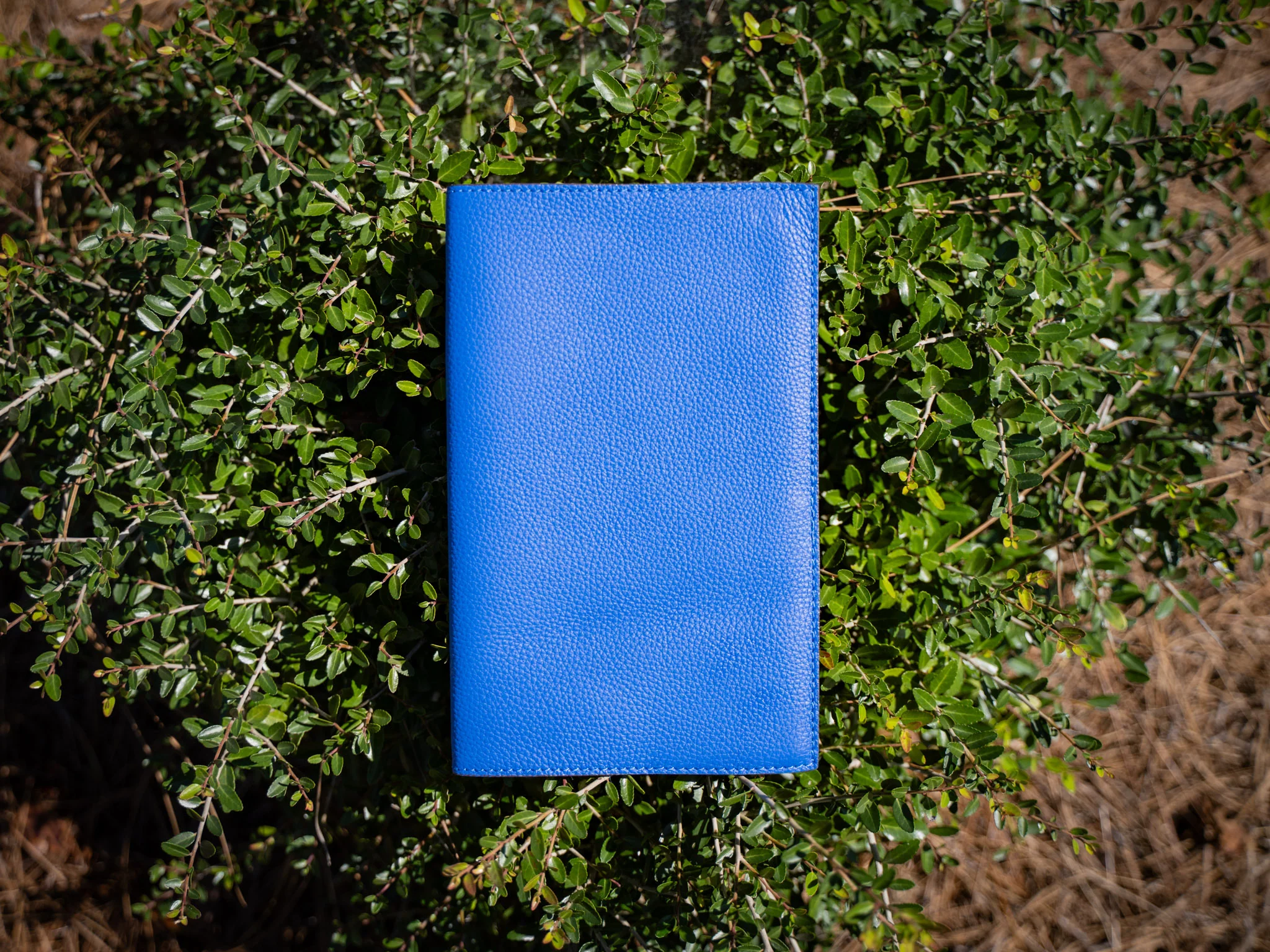 Italian Leather Moleskine Cahier Journal - Ultramarine - Image 8