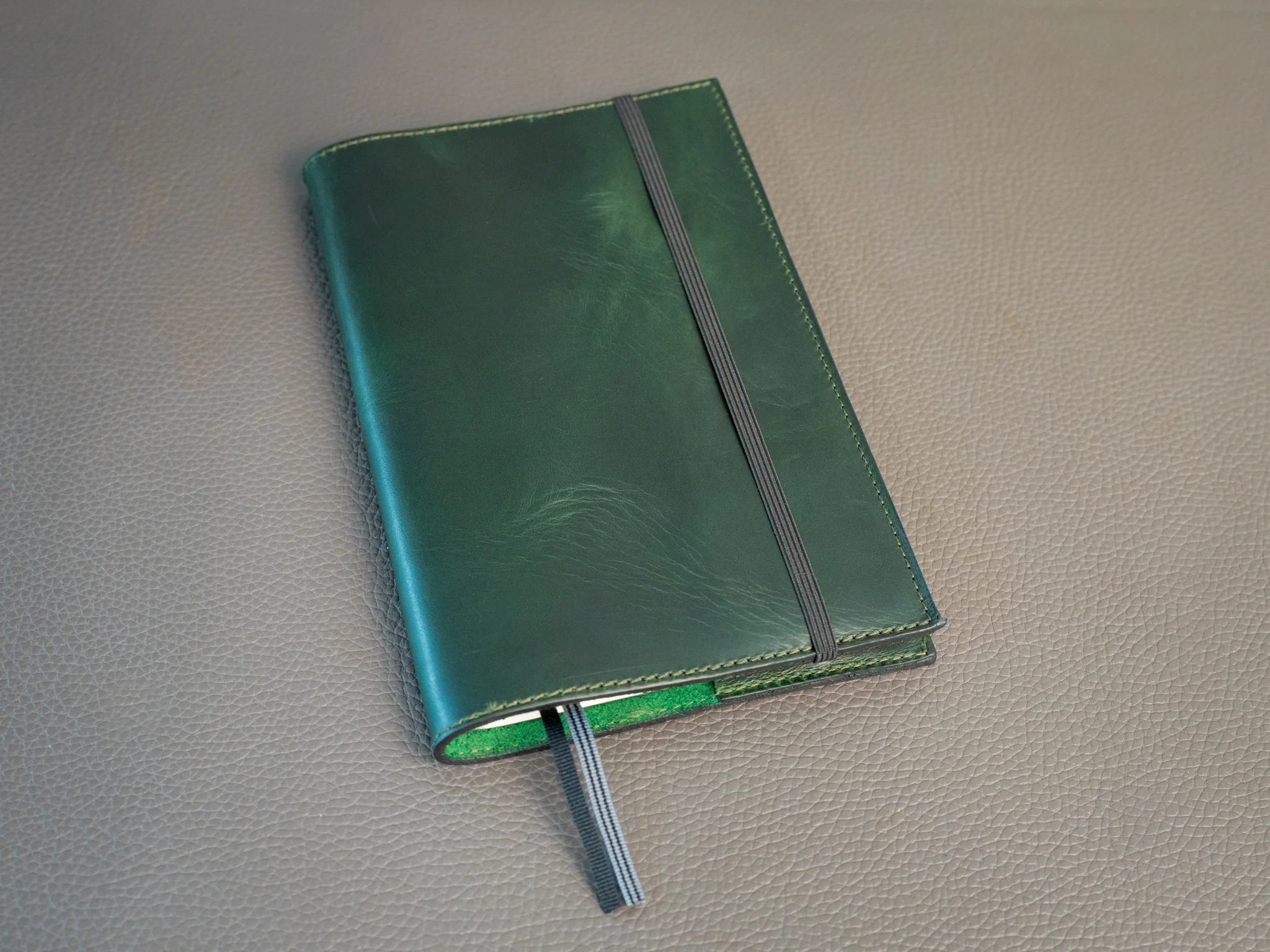 Leather Journal Leuchtturm1917 - Green Moss - Image 3