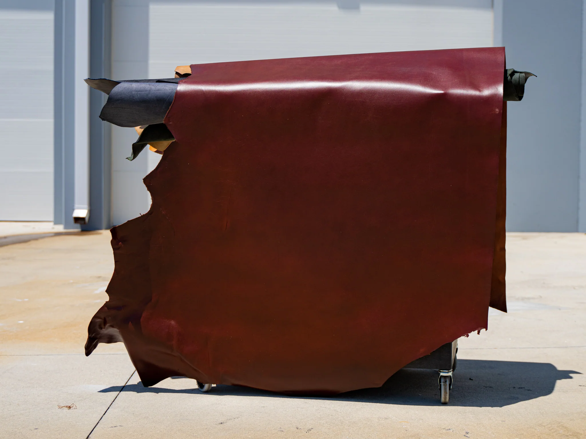 Mexican Leather Hide - Chestnut