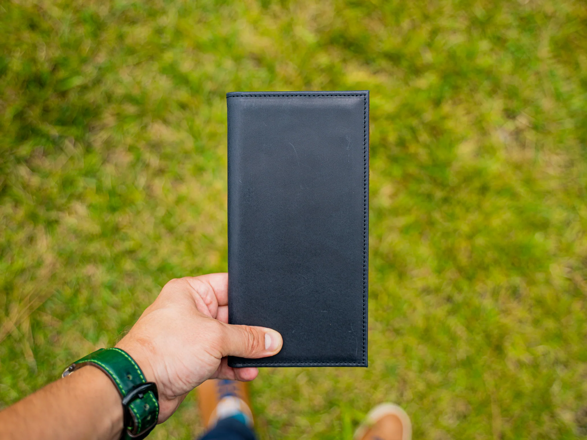 Milwaukee Leather Hardcover Check Presenter - Black