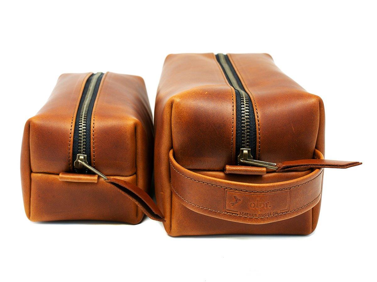 Milwaukee Leather Dopp Kit - Tan - Image 5