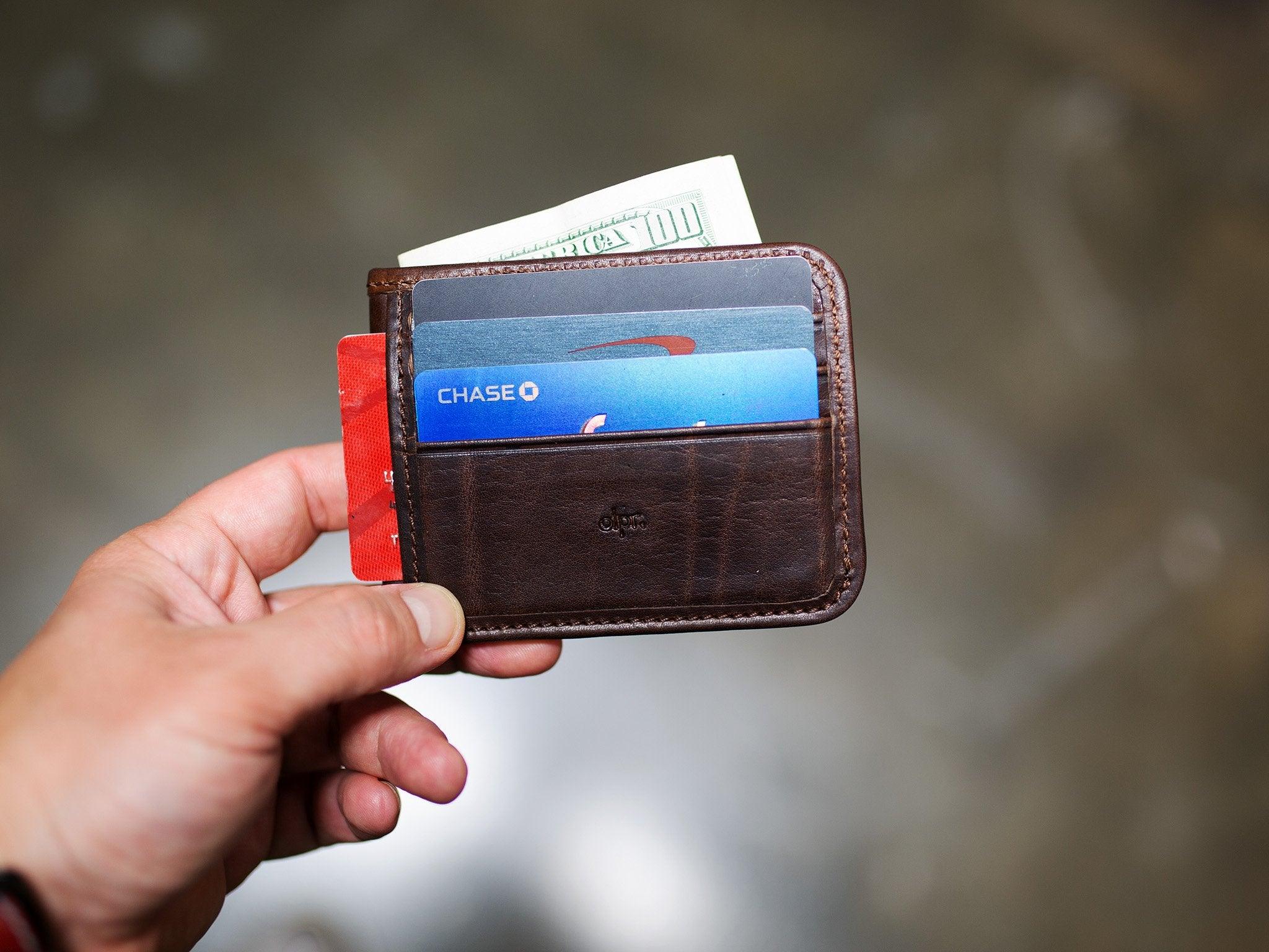 Milwaukee Leather Nine Pocket Wallet - Chestnut