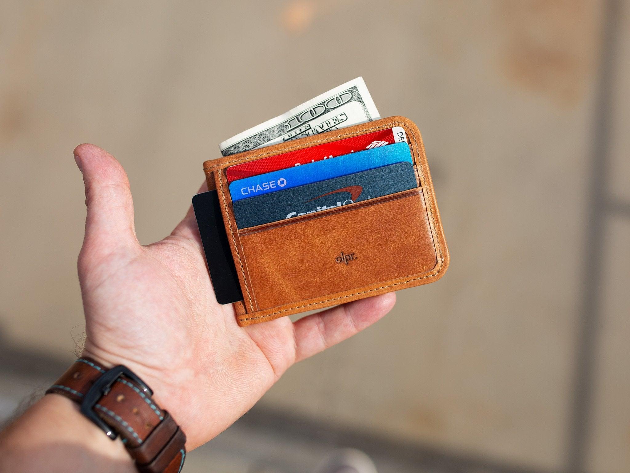 Milwaukee Leather Nine Pocket Wallet - Natural