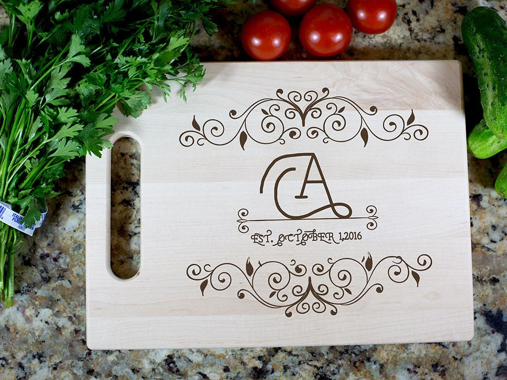 Personalized Wooden Cutting Board For Closing Gift