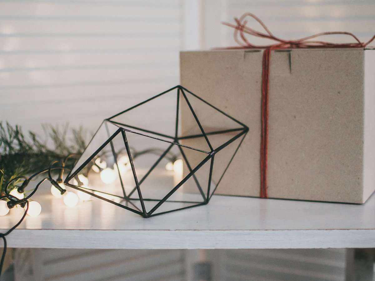Small Glass Strange Shape Terrarium