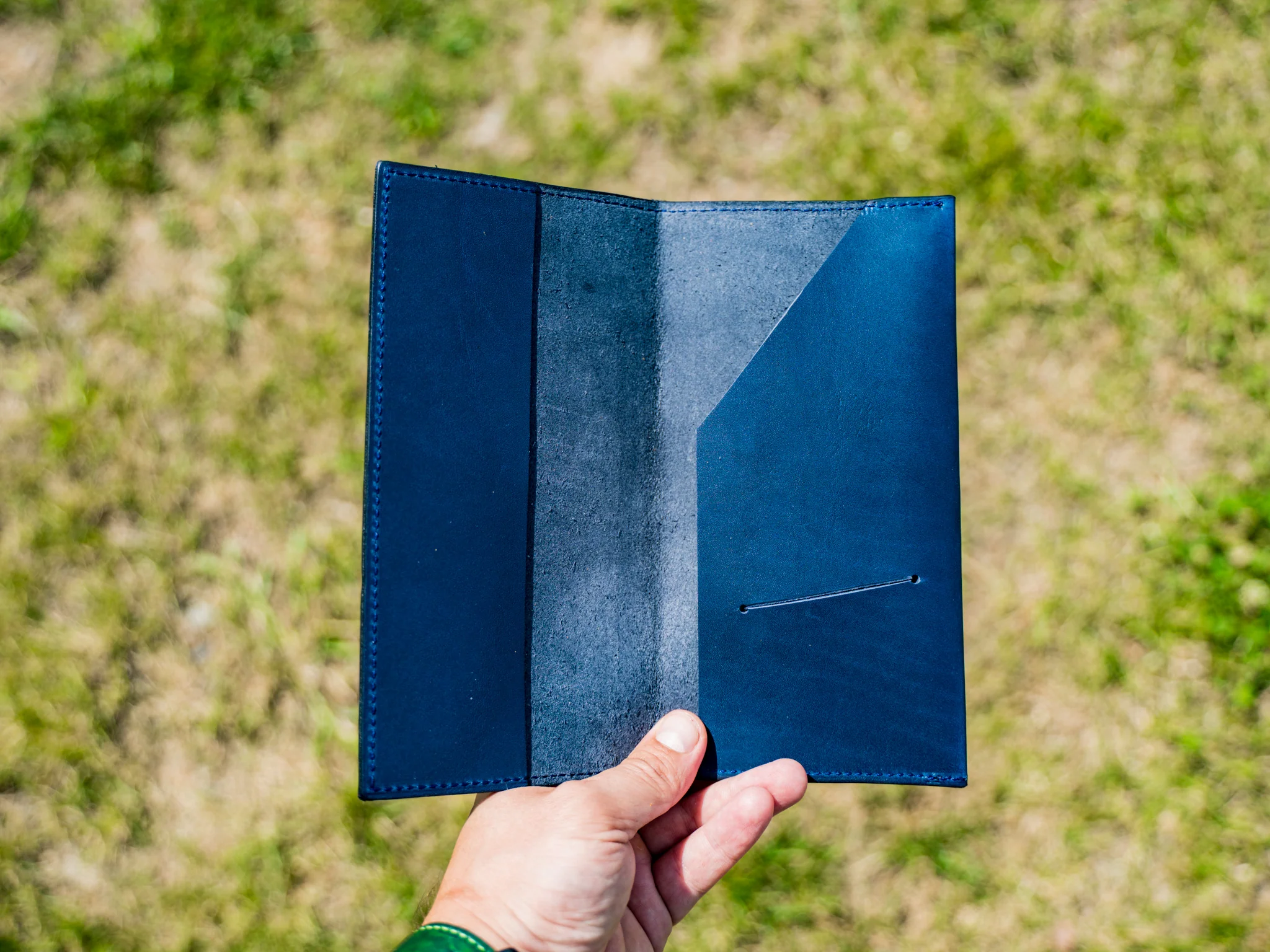 Softcover Restaurant Check Presenter - Navy