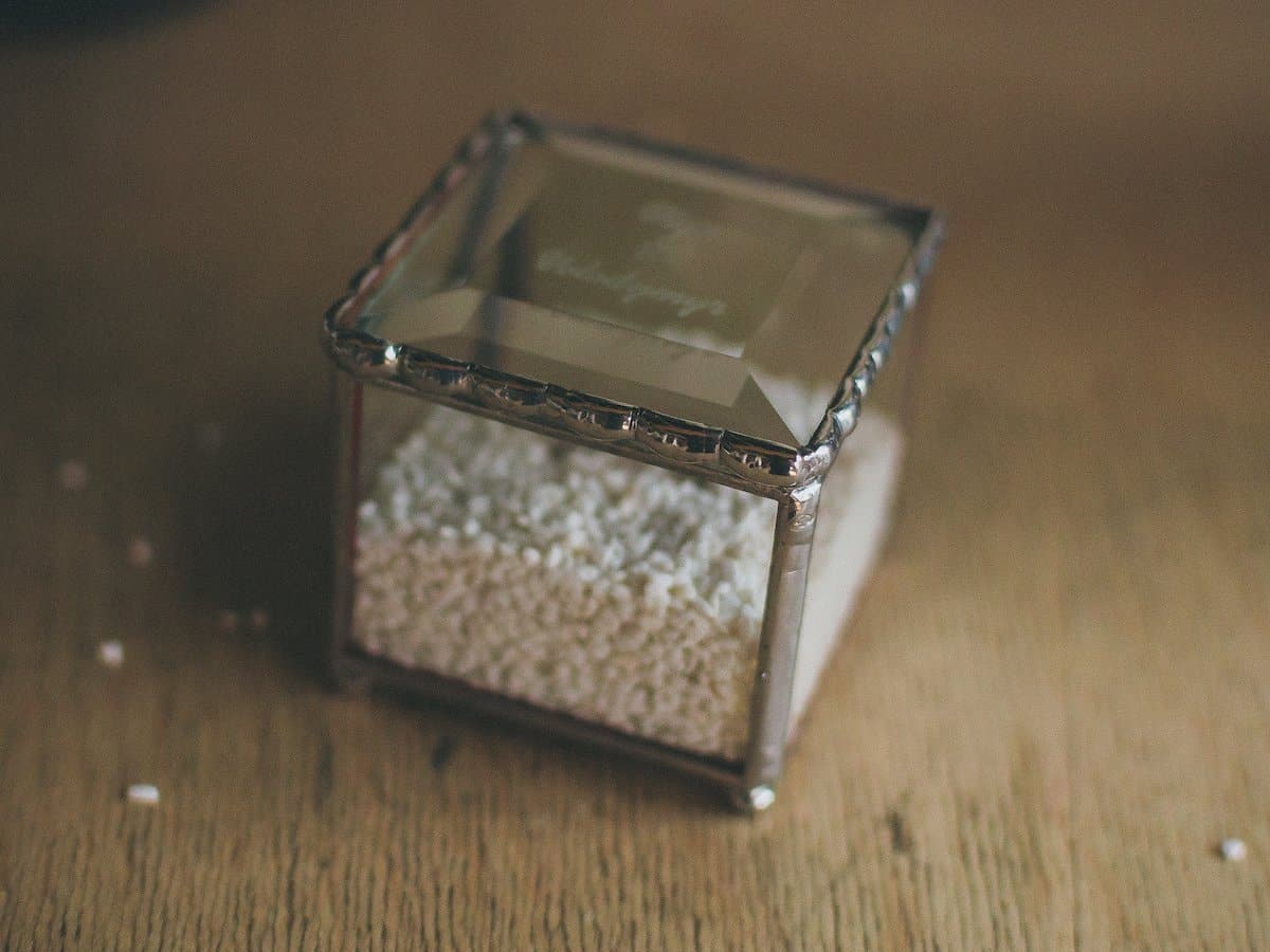 Stained Glass Ring Box